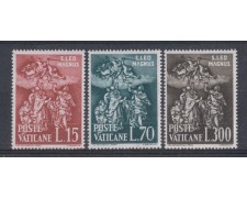 1961 - LOTTO/5875 - VATICANO - SAN LEONE MAGNO 3v.- NUOVI