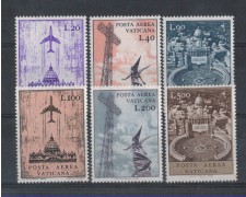 1967 - LOTTO/5912 - VATICANO - POSTA AEREA 6v.