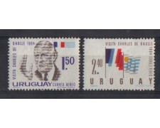 1964 - LOTTO/802 - URUGUAY - DE GAULLE 1964 - LOTTO/802 - URUGUAY - DE GAULLE