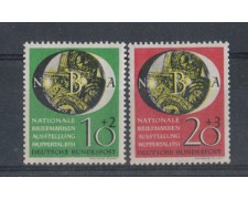 1951 - LOTTO/958A - GERMANIA FEDERALE - ESPOS. WUPPERTALL 2v.
