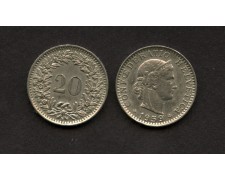 1959 - LOTTO/M15329 - SVIZZERA - 20 CENTESIMI (RAPPEN) 1959 - LOTTO/M15329 - SVIZZERA - 20 CENTESIMI (RAPPEN)