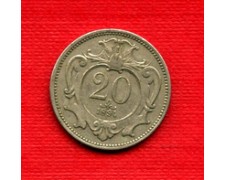 1894 - LOTTO/M20668 - AUSTRIA - 20 HELLER 1894 - LOTTO/M20668 - AUSTRIA - 20 HELLER