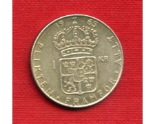 1965 - LOTTO/M20769 - SVEZIA - 1 KORONA ARGENTO 1965 - LOTTO/M20769 - SVEZIA - 1 KORONA ARGENTO