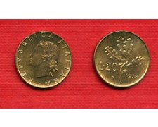 1978 - LOTTO/M21703 - REPUBLICA - 20 LIRE RAMO DI QUERCIA 1978 - LOTTO/M21703 - REPUBLICA - 20 LIRE RAMO DI QUERCIA