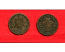 1851 - LOTTO/M22483 - SVIZZERA - 2 RAPPEN