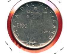 1961 - LOTTO/M23922 - VATICANO - 100 LIRE GIOVANNI XXIII° 1961 - LOTTO/M23922 - VATICANO - 100 LIRE GIOVANNI XXIII°