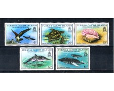 1979 - LOTTO/LBF2910 - TURKS & CAICOS ISLANDS - SPECIE IN PERICOLO