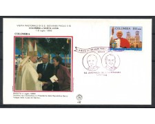 1986 - COLOMBIA - BOGOTA' - VISITA DI PAPA GIOVANNI PAOLO II° A BOGOTA' - LOTTO/31137