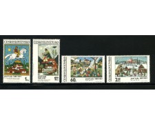 1970 - CECOSLOVACCHIA - DIPINTI DI JOSEF LADA 4v. - NUOVI - LOTTO/32752 1970 - CECOSLOVACCHIA - DIPINTI DI JOSEF LADA 4v. - NUOVI - LOTTO/32752