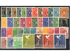 Germany 1946/47 Inter-Allied Occupation, 41 Stamps - LOTTO/15817