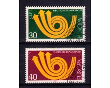 1973 - GERMANIA FEDERALE - EUROPA 2v. - USATI - LOTTO/31518U 1973 - GERMANIA FEDERALE - EUROPA 2v. - USATI - LOTTO/31518U