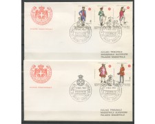1969 - SOVRANO MILITARE DI MALTA - ANTICHE UNIFORMI - 2 BUSTE FDC - LOTTO/30395 1969 - SOVRANO MILITARE DI MALTA - ANTICHE UNIFORMI - 2 BUSTE FDC - LOTTO/30395
