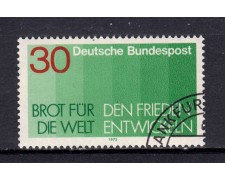 1972 - GERMANIA FEDERALE - CAMPAGNA CONTRO LA FAME - USATO - LOTTO/31526U 1972 - GERMANIA FEDERALE - CAMPAGNA CONTRO LA FAME - USATO - LOTTO/31526U