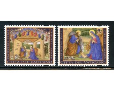 2015 - VATICANO - NATALE 2v. - NUOVI - LOTTO/30699 2015 - VATICANO - NATALE 2v. - NUOVI - LOTTO/30699