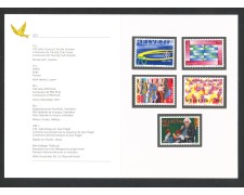 1996 - SVIZZERA - LOTTO/43488F - PROPAGANDA 5v . NUOVI - FOLDER 1996 - SVIZZERA - LOTTO/43488F - PROPAGANDA 5v . NUOVI - FOLDER