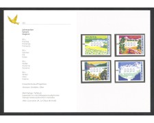 1996 - SVIZZERA - LOTTO/43490F - FRANCOBOLLI PER DISTRIBUTORI 4v. - NUOVI - FOLDER 1996 - SVIZZERA - LOTTO/43490F - FRANCOBOLLI PER DISTRIBUTORI 4v. - NUOVI - FOLDER