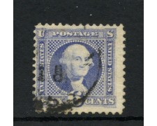 1869 - STATI UNITI - LOTTO/47865 - 6 CENTESIMI OLTREMARE G.WASHINGTON - USATO 1869 - STATI UNITI - LOTTO/47865 - 6 CENTESIMI OLTREMARE G.WASHINGTON - USATO
