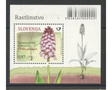 2015 - SLOVENIA - ORCHIDEE  FOGLIETTO - NUOVO - LOTTO/34600
