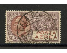 1926/28 - REGNO D'ITALIA - LOTTO/37925 - 80 CENT. POSTA AEREA - USATO 1926/28 - REGNO D'ITALIA - LOTTO/37925 - 80 CENT. POSTA AEREA - USATO