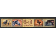 1998- JUGOSLAVIA - FAUNA CAVALLI 4v. - NUOVI - LOTTO/35483 1998- JUGOSLAVIA - FAUNA CAVALLI 4v. - NUOVI - LOTTO/35483