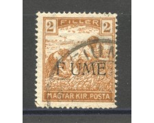 1918 - FIUME - LOTTO/39747 - 2 F. BRUNO - USATO - VARIETA' 1918 - FIUME - LOTTO/39747 - 2 F. BRUNO - USATO - VARIETA'