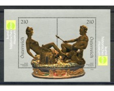 2008 - AUSTRIA - ARTE BENVENUTO CELLINI -  FOGLIETTO NUOVO- LOTTO/33462