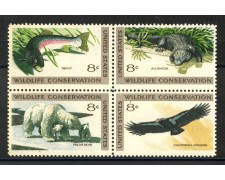 1971 - STATI UNITI - ANIMALI PROTETTI 4v. - NUOVI - LOTTO/35659 1971 - STATI UNITI - ANIMALI PROTETTI 4v. - NUOVI - LOTTO/35659