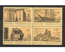 1971 - STATI UNITI - PATRIMONIO STORICO 4v. - NUOVI - LOTTO/35660 1971 - STATI UNITI - PATRIMONIO STORICO 4v. - NUOVI - LOTTO/35660