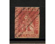 1857 - TOSCANA - LOTTO/40282 - 1 CRAZIA CARMINIO - USATO 1857 - TOSCANA - LOTTO/40282 - 1 CRAZIA CARMINIO - USATO