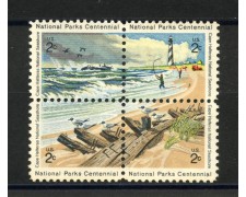 1972 - STATI UNITI - PARCHI NAZIONALI 4v. - NUOVI - LOTTO/35661 1972 - STATI UNITI - PARCHI NAZIONALI 4v. - NUOVI - LOTTO/35661