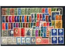 - OLANDA - LOTTO/42858 - INSIEME DI 80 FRANCOBOLLI - USATI E/O LINGUELLATI - OLANDA - LOTTO/42858 - INSIEME DI 80 FRANCOBOLLI - USATI E/O LINGUELLATI