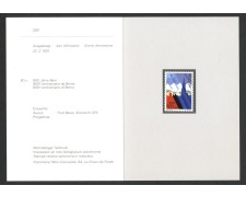 1991 - SVIZZERA - LOTTO/43427F - CENTENARIO CITTA' DI BERNA 1v. NUOVO SU FOLDER DELLE POSTE 1991 - SVIZZERA - LOTTO/43427F - CENTENARIO CITTA' DI BERNA 1v. NUOVO SU FOLDER DELLE POSTE