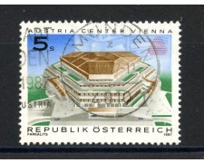 1987 - AUSTRIA - LOTTO/39538 - AUSTRIA CENTER VIENNA - USATO