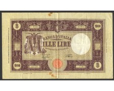 1943 - REPUBBLICA - LOTTO/42865 - 1000 LIRE GRANDE "M" (FASCIO) 1943 - REPUBBLICA - LOTTO/42865 - 1000 LIRE GRANDE "M" (FASCIO)
