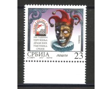 2019 - SERBIA REPUBBLICA - ARTISTI DI TEATRO - NUOVO - LOTTO/35386 2019 - SERBIA REPUBBLICA - ARTISTI DI TEATRO - NUOVO - LOTTO/35386