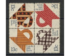 1978 - STATI UNITI - ARTIGIANATO POPOLARE 4v. - NUOVI - LOTTO/35679 1978 - STATI UNITI - ARTIGIANATO POPOLARE 4v. - NUOVI - LOTTO/35679