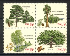 1978 - STATI UNITI - ALBERI 4v. - NUOVI - LOTTO/35683 1978 - STATI UNITI - ALBERI 4v. - NUOVI - LOTTO/35683