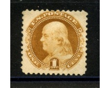 1869- STATI UNITI - LOTTO/40826 - 1 Cent. BISTRO - NUOVO SENZA GOMMA 1869- STATI UNITI - LOTTO/40826 - 1 Cent. BISTRO - NUOVO SENZA GOMMA