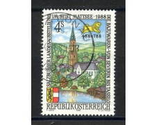  1988 - AUSTRIA - MONASTERO DI MATTSEE - USATO - LOTTO/39559