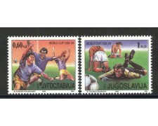 1994 - JUGOSLAVIA - MONDIALI DI CALCIO 2v. - NUOVI - LOTTO/35404 1994 - JUGOSLAVIA - MONDIALI DI CALCIO 2v. - NUOVI - LOTTO/35404