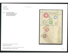 2017 - SVIZZERA - LOTTO/39715F - BUSTE TUBLI - FOGLIETTO NUOVO FOLDER