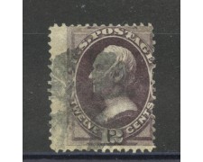 1873 - STATI UNITI - LOTTO/40844 - 12 CENT. VIOLETTO NERO H.CLAY - USATO 1873 - STATI UNITI - LOTTO/40844 - 12 CENT. VIOLETTO NERO H.CLAY - USATO