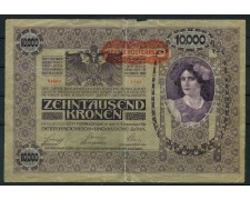 1919 - AUSTRIA - LOTTO/47447 - 10.000 CORONE 1919 - AUSTRIA - LOTTO/47447 - 10.000 CORONE