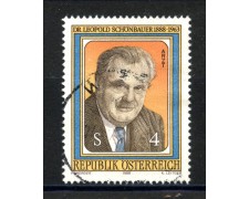 1988 - AUSTRIA - L. SCHONBAUER - USATO - LOTTO/39574