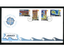 1982 - JERSEY - LOTTO/41799 - EUROPA 4v. - BUSTA FDC 1982 - JERSEY - LOTTO/41799 - EUROPA 4v. - BUSTA FDC