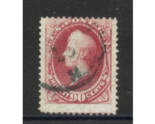 1870 - STATI UNITI - LOTTO/40849 - 90 CENT. CARMINIO O.H.PERRY - USATO 1870 - STATI UNITI - LOTTO/40849 - 90 CENT. CARMINIO O.H.PERRY - USATO