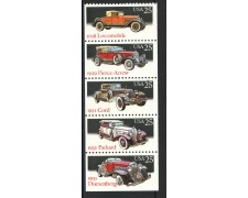 1988 - STATI UNITI - AUTO D'EPOCA 5v. - NUOVI - LOTTO/35713 1988 - STATI UNITI - AUTO D'EPOCA 5v. - NUOVI - LOTTO/35713