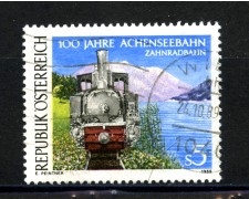 1989 - LOTTO/39582 - AUSTRIA - FERROVIA A CREMAGLIERA - USATO
