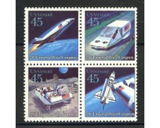 1989 - STATI UNITI - CONGRESSO U.P.U. 4v. - NUOVI - LOTTO/35717 1989 - STATI UNITI - CONGRESSO U.P.U. 4v. - NUOVI - LOTTO/35717