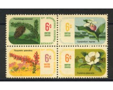 1969 - STATI UNITI - CONGRESSO DI BOTANICA 4v. - NUOVI - LOTTO/35655 1969 - STATI UNITI - CONGRESSO DI BOTANICA 4v. - NUOVI - LOTTO/35655